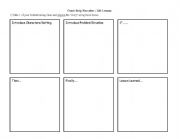 English worksheet: Narrative Brainstorming