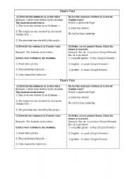 English Worksheet: Passive Voice