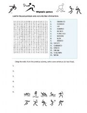 Olympic games puzzle