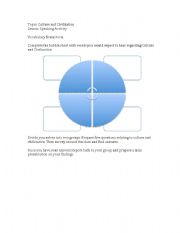 English Worksheet: Culture and Civilization