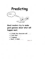 English Worksheet: Predictions