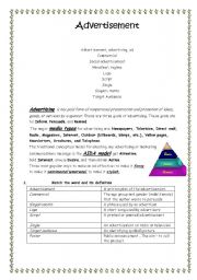 English Worksheet: Advertisement