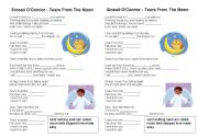 English worksheet: Tears from the moon