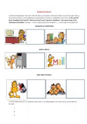 English Worksheet: be used to and use to