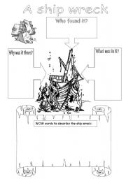 English worksheet: shipwreck