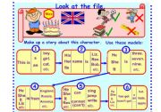 English Worksheet: preposition