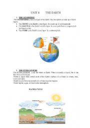 English Worksheet: THE EARTH