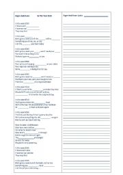 English Worksheet: Identity- In the Year 2525