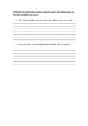 English Worksheet: Composition - SHOULD