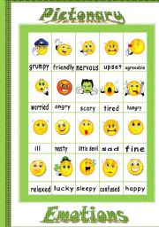 English Worksheet: Feelings *EDITABLE*