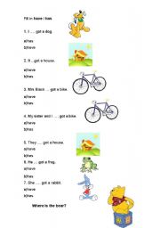 English Worksheet: Test