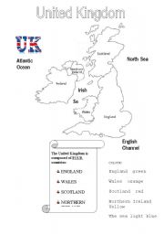 United Kingdom map