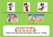 English worksheet: Adjectives