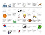 English Worksheet: Sport