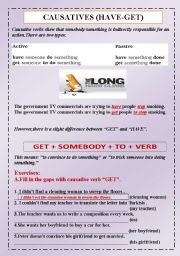 CAUSATIVE VERBS - 