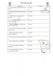 English worksheet: Conditional 1