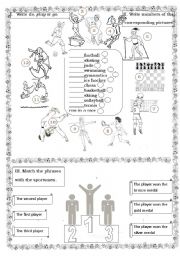 English Worksheet: Olympic games