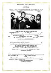English Worksheet: 3rd Conditional - Something changed (Pulp)