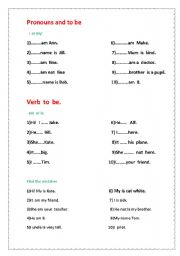 English Worksheet: Simple worksheet