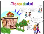 English Worksheet: The new student (accept and appreciate new classmates)
