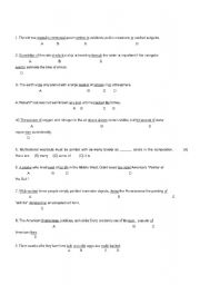 English Worksheet: TOEIC Practice