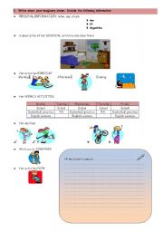 English worksheet: Reading & Writing - PART 2