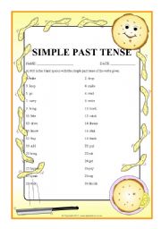 Simple Past Tense