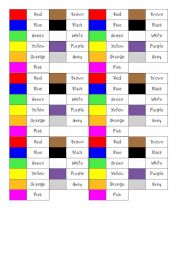 COLOURS FLASHCARDS