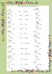 English Worksheet: Irregular verbs 3