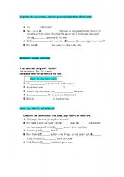 English Worksheet: GRAMMAR WORKSHEET FOR ELEMENTARY STUDENTS