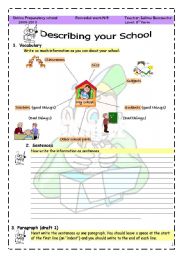 English Worksheet: remedial work 