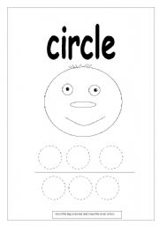 English worksheet: Circle
