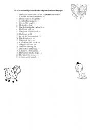 English worksheet: Plurals