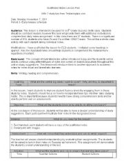 English Worksheet: Scaffolded lesson plan on study tips