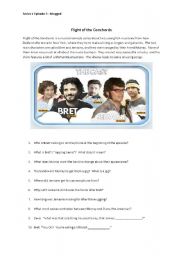 English Worksheet: Flight of the Conchords