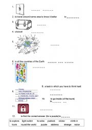 English Worksheet: Happy Earth 1 