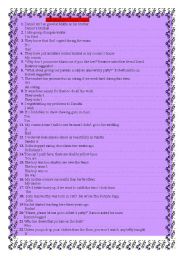 English Worksheet:  mixed rephrasing