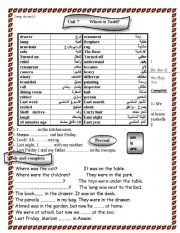 English Worksheet: jump aboard notes