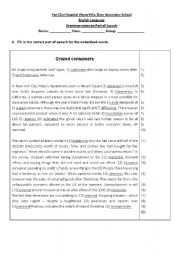 English Worksheet: rfg