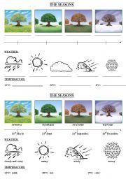 The 4 Seasons VOCAB + key