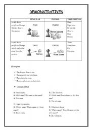 DEMONSTRATIVES