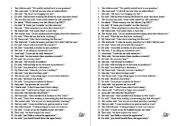 English Worksheet: reporetd speech