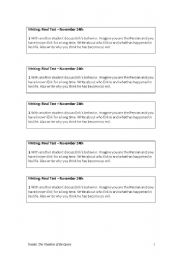 English Worksheet: The phantom of the opera