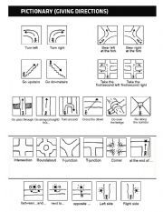 English Worksheet: directions