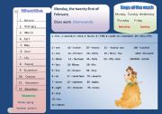 English Worksheet: а help for elementary students