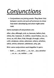 conjunctions