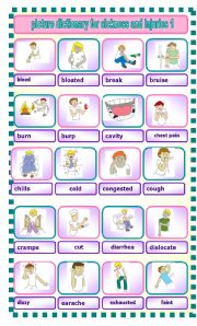 English Worksheet: health