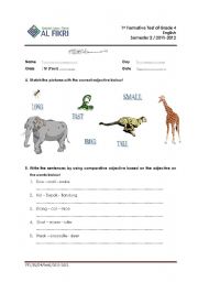 English Worksheet: superlative