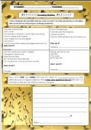 English Worksheet: Guessing riddles