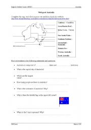 Australia webquest